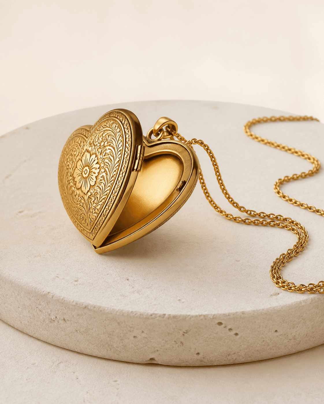 Vintage Heart Locket by Provenance Jewels