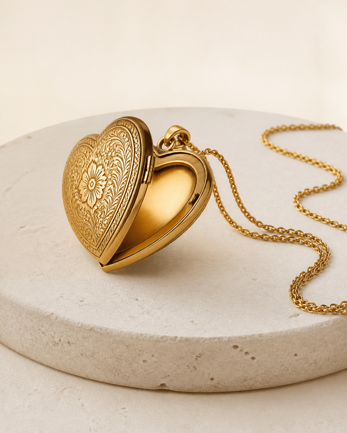 Vintage Heart Locket by Provenance Jewels
